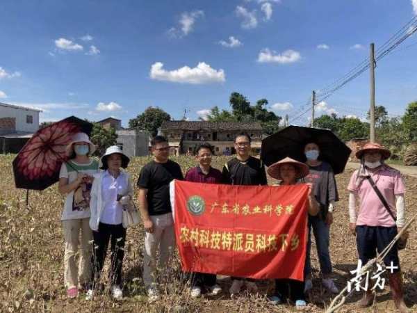 省農業科學院特派員科技下鄉。通訊員供圖