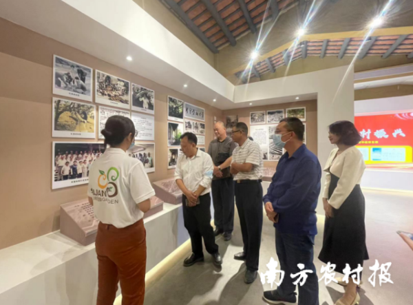 廖森泰一行調研廣東麗宮新會陳皮農旅產業有限公司。
