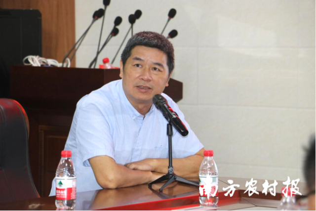 汕尾市中荔農業科技有限公司總經理連國榮。
